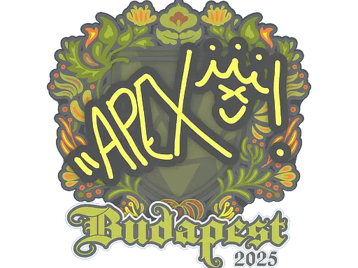 Sticker | apEX | Budapest 2025