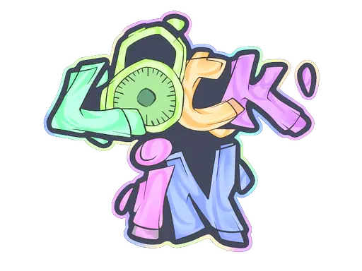 Sticker | Lock In