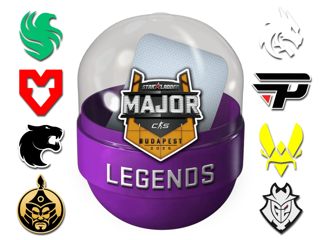 Budapest 2025 Legends Sticker Capsule
